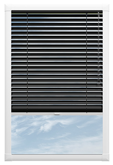 Venetian, Jet Black - Perfect Fit Blind